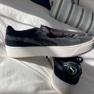 Puma soft foam platform sneaks